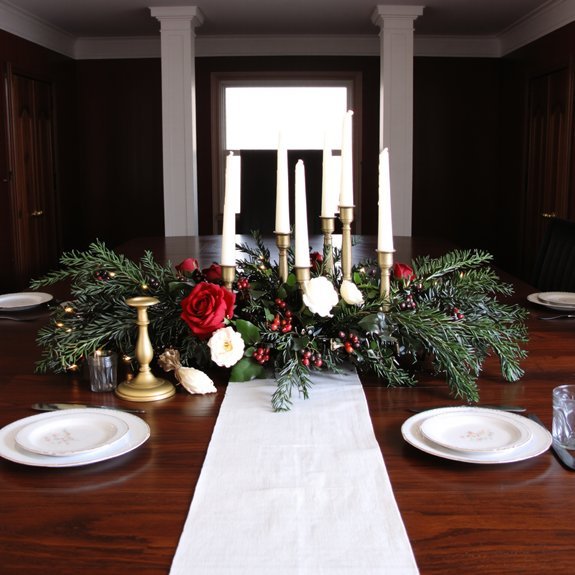 bold centerpiece with balance