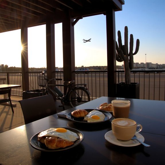 brunch before your flight