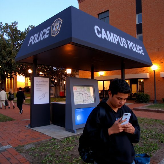 campus navigation and safety