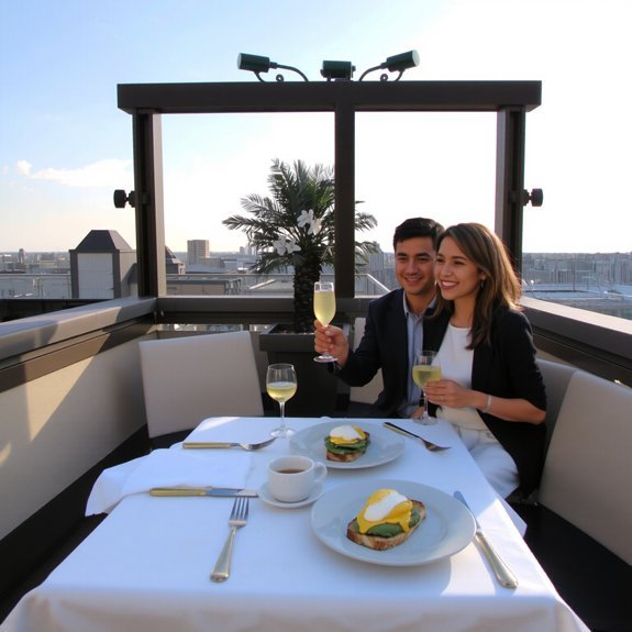 celebratory gourmet brunch experience