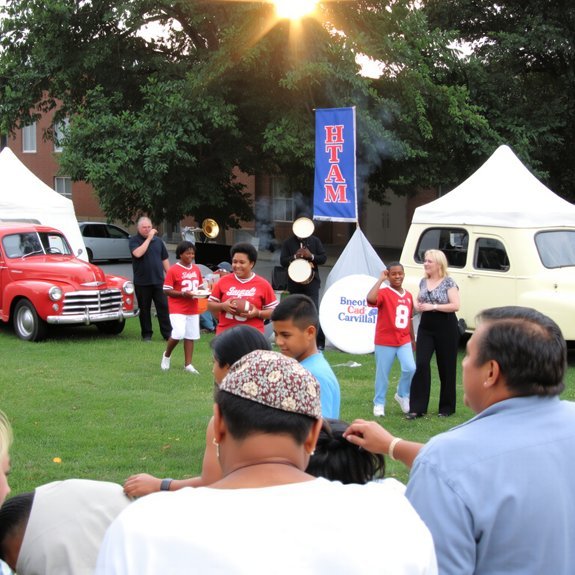 community food laughter tradition
