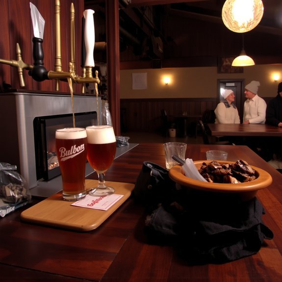 craft beer cozy atmosphere