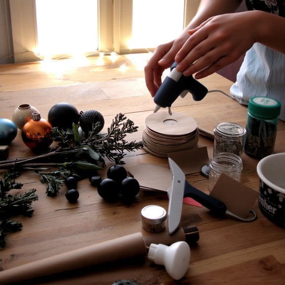 crafting diy christmas decor