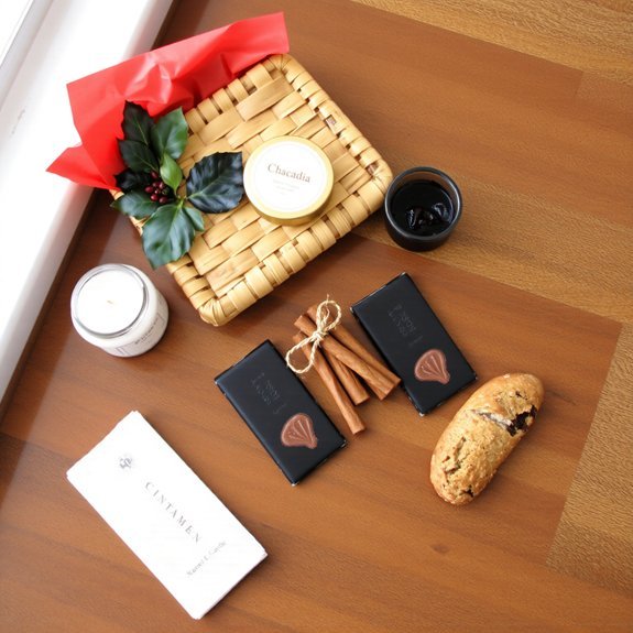 curate complementary gift items