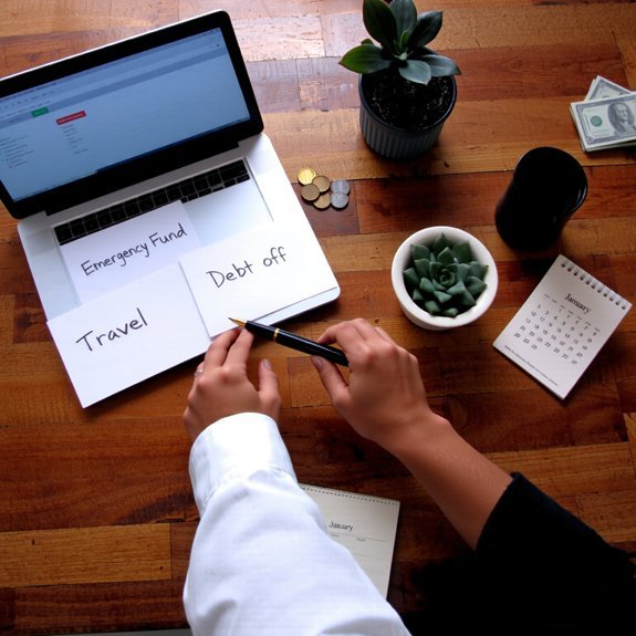 define specific financial goals