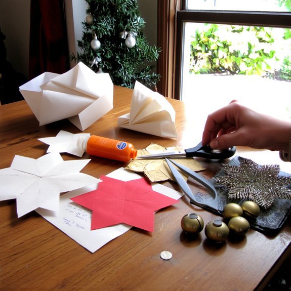 easy festive paper crafts