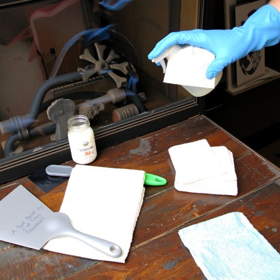 essential cleaning toolkit prepared