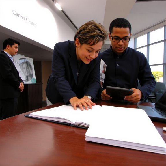 explore career center resources