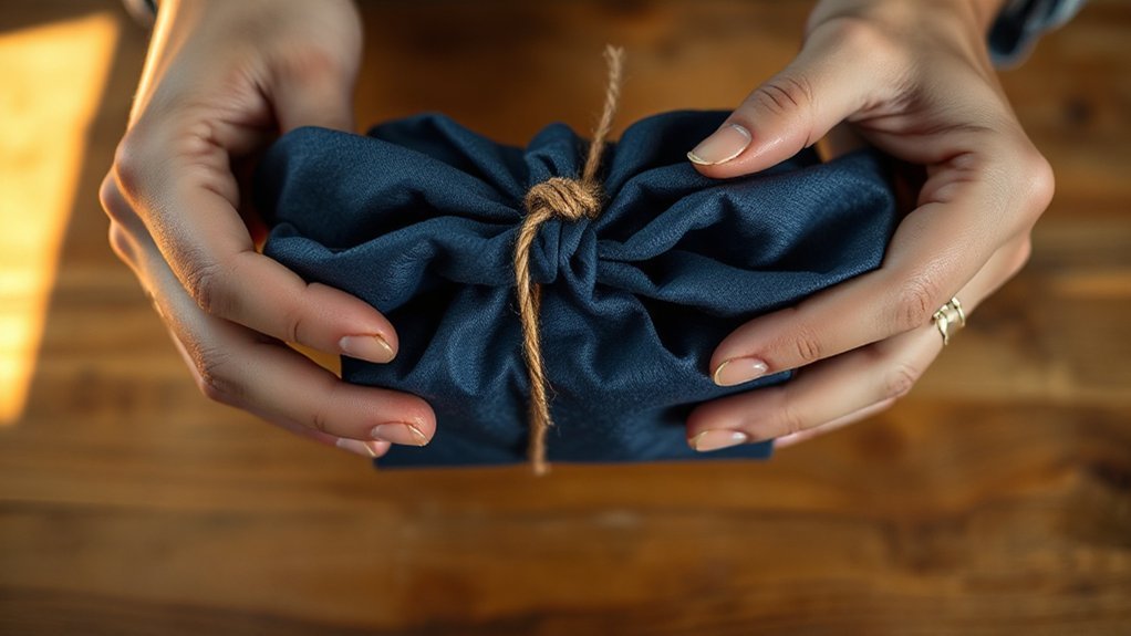 How Do I Gift Wrap With Fabric