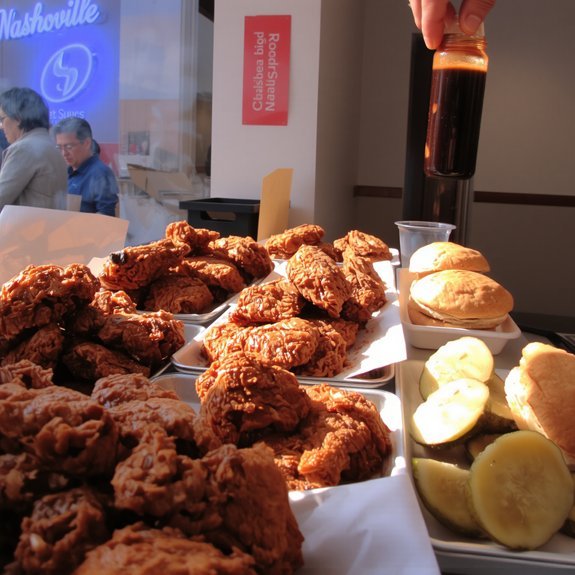 fiery nashville hot chicken
