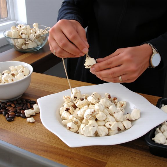 fresh popcorn cool completely