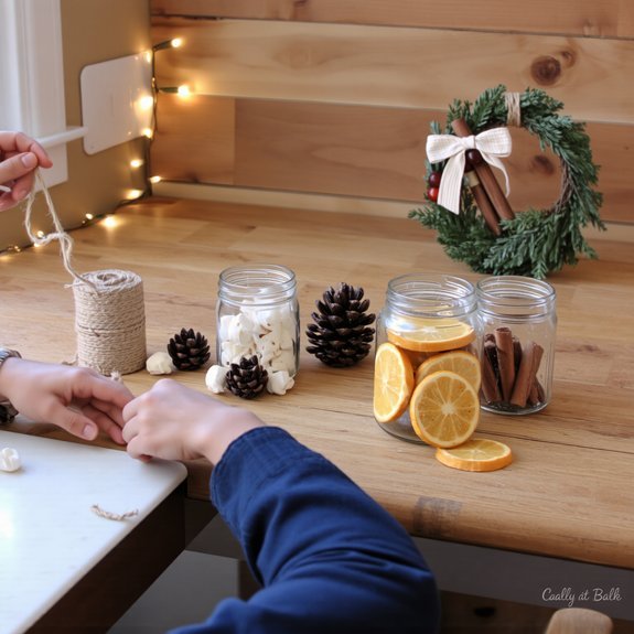 frugal festive diy decorations
