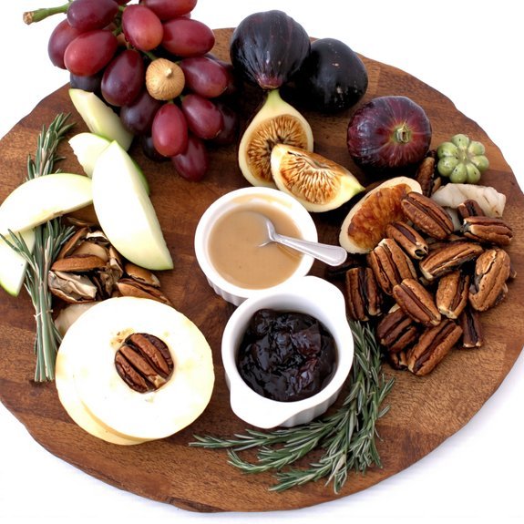 fruit nuts and spreads