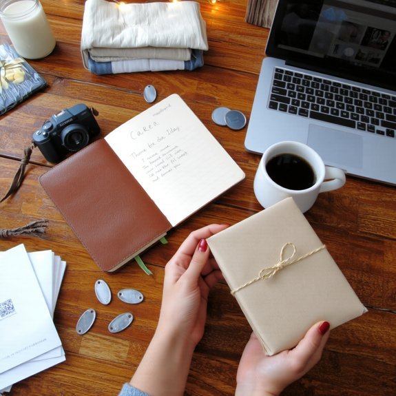 gift clues and shared stories