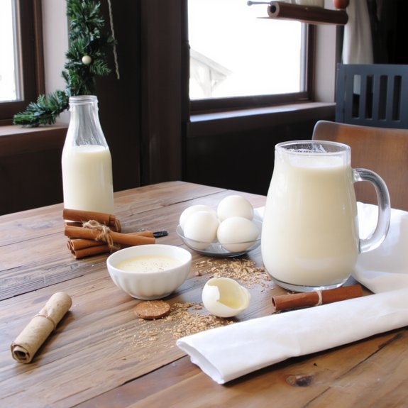 homemade eggnog rich tradition