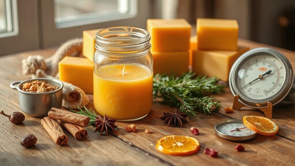How Do I Make Homemade Winter Candles