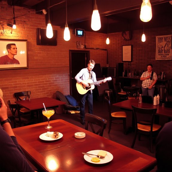 intimate performances and flavors