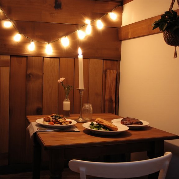 intimate seasonal dining experience