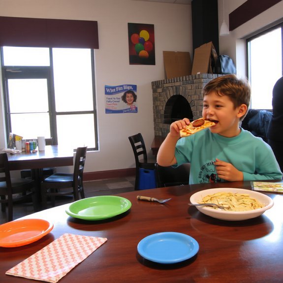 kid friendly pizza and pasta