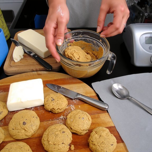 measure soften chill dough