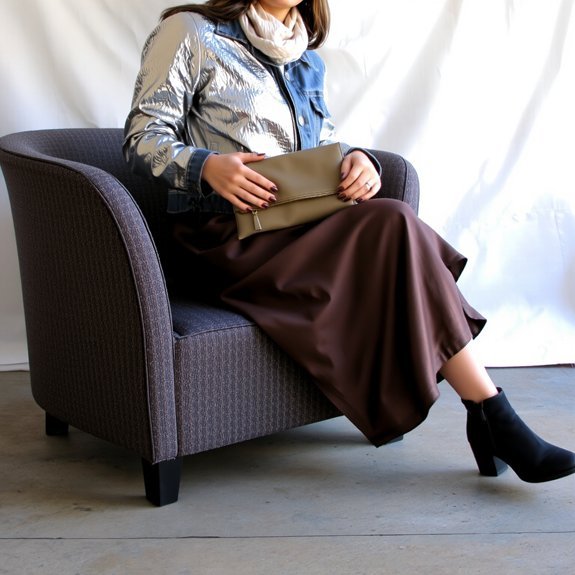 metallics balanced with neutrals