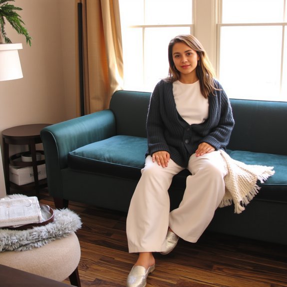 mix textures for style