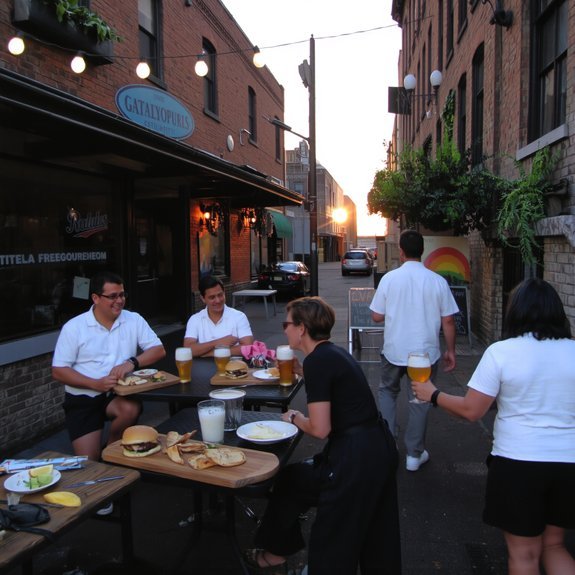 neighborhood taprooms and cuisine