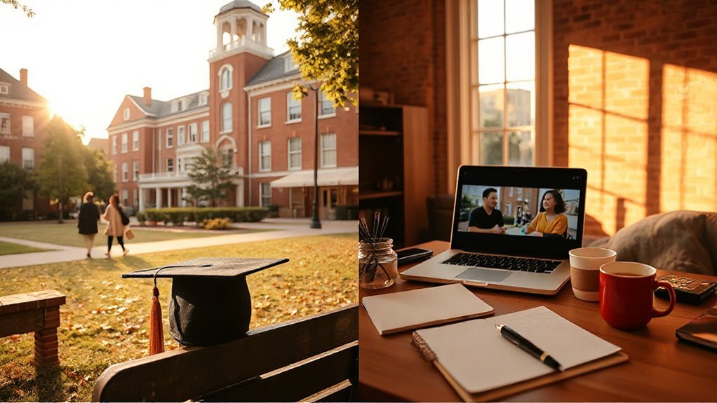 on campus vs online hbcus