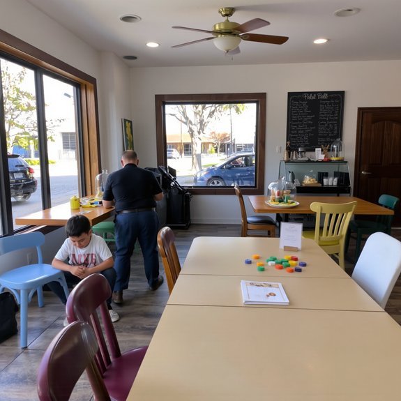 playful pastries cozy atmosphere