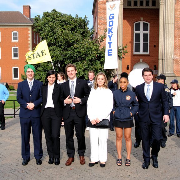 polished casual event attire