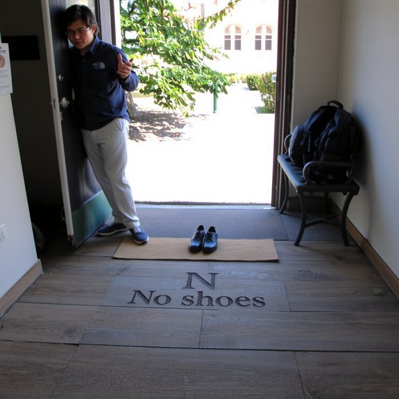 respect campus rules and spaces