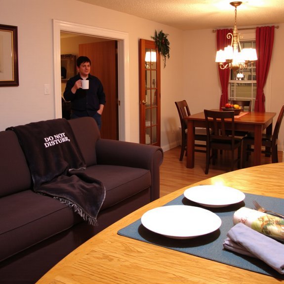 set boundaries with calmness