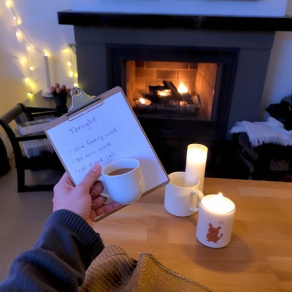 set realistic holiday goals