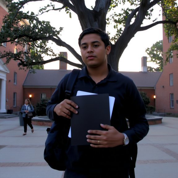 show up curious confident