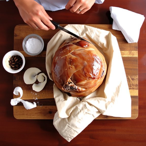 trim ham for optimal flavor