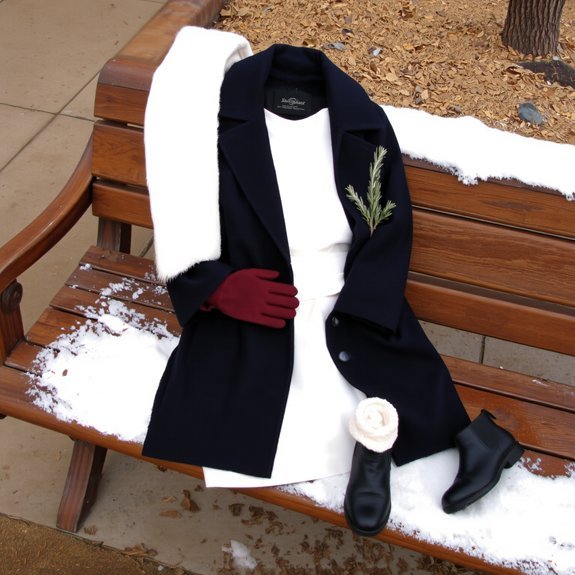 warm textured winter fashion